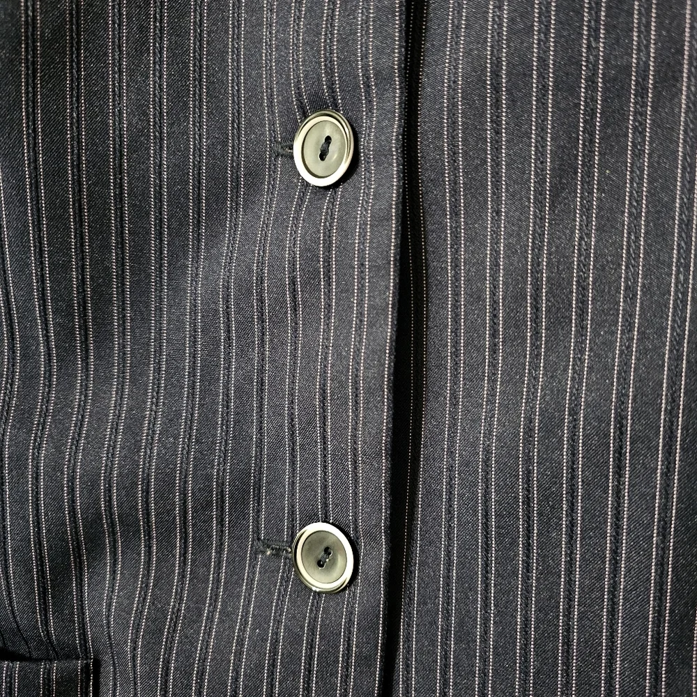 Dressbarn Pinstripe Suit Jacket - Size 14